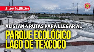 Parque Ecológico Lago de Texcoco a punto de abrir sus puertas [upl. by Udele501]