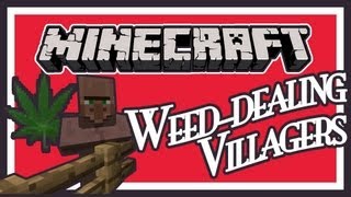 Villager Drug Dealers in Minecraft  Herblore Mod Showcase [upl. by Garges]