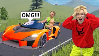 WORLDS STRONGEST KID STOLE my ROBLOX MCLAREN SUPERCAR [upl. by Rizas]