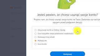 Jak usunąć konto na Twoo [upl. by Sauls]