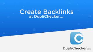 Free Backlinks Generator  Demo of Backlink Building with Advance SEO Tool  Duplicheckercom [upl. by Aehtrod652]