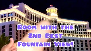 Bellagio Penthouse Fountain View Suite  Best Vegas Rooms Tour Vlog [upl. by Peddada]