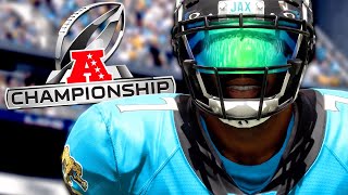 MADDEN 24 Superstar Mode  6 TAKEAWAYS In AFC CHAMPIONSHIP CB Gameplay Part 16 [upl. by Filipe]