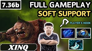 736b  Xinq PUDGE Soft Support Gameplay  Dota 2 Full Match Gameplay [upl. by Nellek]