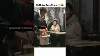 Birthday Cake Kaha Gaya Bhai 🎂🤷‍♀️🙌😂 shorts funny trending memes viralvideo [upl. by Aiceled]