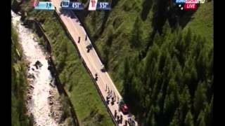 GIRO DE ITALIA 2011SESTRIERE parte 2 [upl. by Sherburne]