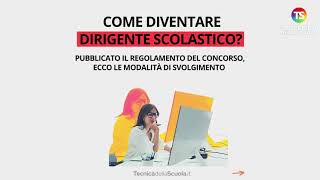 Come diventare Dirigente scolastico [upl. by Avner]