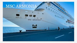 MSC ARMONIA CRUISESHIP TOUR  JAK N JOY [upl. by Hedvige]