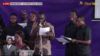 Osei Boateng Mehyira Awurade Da Nyinaa Gyatabruwa By Hope SDA church Choir [upl. by Anaeda]