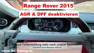 AGR Ventil deaktivieren Range Rover 2015 Motorsteuergerät ausbauen [upl. by Bergerac]