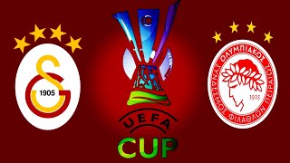 Galatasaray SK 10 Olympiakos FC Uefa Cup 23102008 Full Match [upl. by Tik]