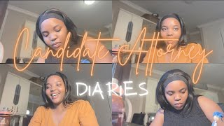 CANDIDATE ATTORNEY DIARIES  WRITE AN EXAM WITH ME storytime lawstudentvlog lawdegree lawvlog [upl. by Ykcub]