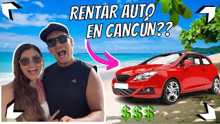 ▶RENTA de AUTOS en CANCÚN Vale la Pena 😱 Costos y Tips 2024 [upl. by Rouvin]