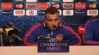 Basels Shaqiri vor CLSpiel gegen Bayern München [upl. by Amatruda680]