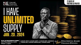 Next Level Prayers  I Have Unlimited Supply  Pst Bolaji Idowu  Jan 23rd 2024 [upl. by Llennor]