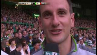 Celtic Legends v Manchester United Legends part 1 [upl. by Hiasi138]