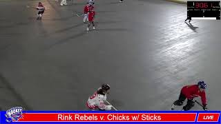 Rink Rebels vs Chicks With Sticks 12092024 [upl. by Susie926]