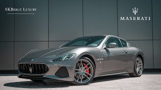 Maserati GranTurismo Sport Grigio Alfieri  SKBergé Luxury [upl. by Eehc]