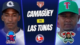 Camagüey vs Las Tunas 4to juego Serie Nacional [upl. by Etteinotna]