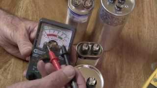 What is a Run Capacitor and how can I test it to see if it is bad [upl. by Ymirej]