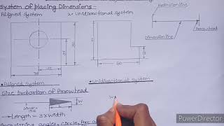 Dimensioning  Engineering drawing 1 [upl. by Auria]