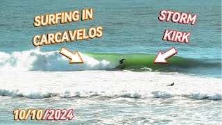 SURFING IN CARCAVELOS 10102024 4 [upl. by Anaert]