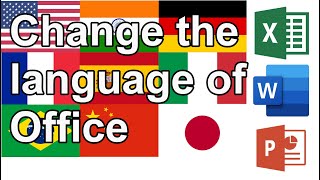 Change Language Office 2016 [upl. by Andie411]