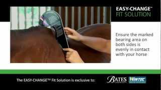 EASYCHANGE™ Fit Solution How to select the optimal gullet for your saddle  English [upl. by Foah]