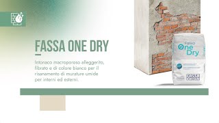 FASSA ONE DRY [upl. by Sherline]