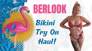 BERLOOK Hot Sustainable Tiny Bikini Summer Try On Haul [upl. by Akihsar288]