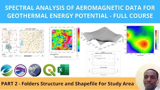 Part 2 Spectral Analysis of Aeromagnetic Data For Geothermal Energy Potential  Full Course [upl. by Harvison]