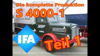 Die komplette Produktion des IFA S40001 in Zwickau 1959  Teil 1 [upl. by Jun993]