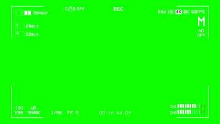 Camera recording green screen overlay [upl. by Natalee658]