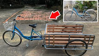 TopNotch Innovation How a Clever Craftsman Built a cargo bike [upl. by Dorine]