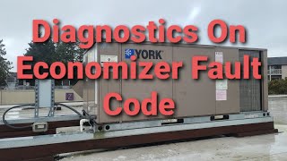 Troubleshooting Economizer On Commercial Package Unit [upl. by Ynnig]