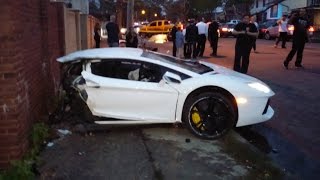 Lamborghini Crashes  Аварии Ламборгини [upl. by Aihsoem]