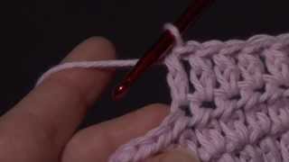 How to Crochet The Alternative Double Crochet Stitch Alt dc [upl. by Haskins]