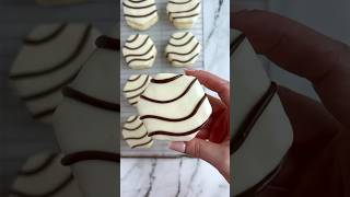 These homemade Zebra cakes are too good 🤍☕️ shorts shortsvideo [upl. by Llenrahs]