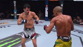 UFCVegas92 Edson Barboza Finaliza a Billy Quarantillo [upl. by Galloway]