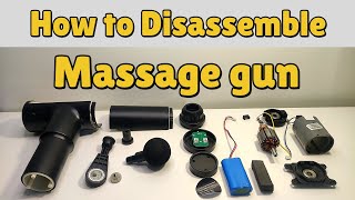 How to fully disassembletear down massage gun [upl. by Valentia]