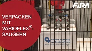 Varioflex®Vakuumsauger Automatisierung einer Verpackungslinie • FIPA [upl. by Nerak]