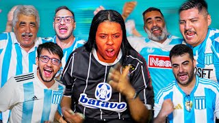 Racing FINALISTA 2 Corinthians 1  Reacciones de Amigos  Semifinal vuelta Copa Sudamericana 2024 [upl. by Lyndsie138]