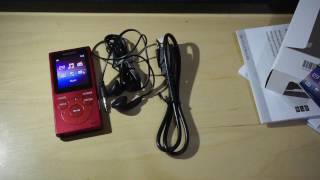 Unboxing Of Sony NWE394 A Bang For your Buck Walkman Player [upl. by Jablon]