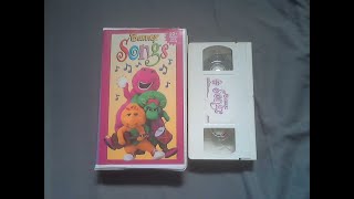 Barney Songs 1995 VHS [upl. by Tracay]