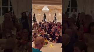 breakingnews  Donald Trump spotted dancing to YMCA with Elon Musk at MaraLago for Thanksgiving [upl. by Sachi]