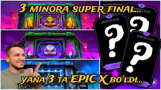 3 MINORA💥3 TA EPIC KARTA X🤯Mortal Kombat Mobile [upl. by Mot]