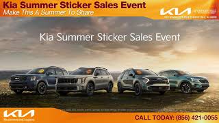 Kia of Cherry Hill  Summer Sticker Sales Event [upl. by Steel]