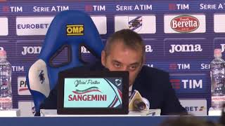 Giampaolo e i problemi con la sedia  Giornata 8  Serie A TIM 201718 [upl. by Blood]