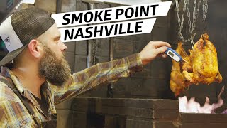 How a Nashville Chef Uses Open Fire to Create Modern Barbecue Masterpieces — Smoke Point [upl. by Rollo611]