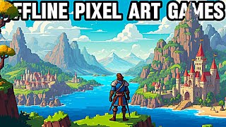 Top 10 Offline Pixel Art Games for Mobile ANDROID GAME 2024 [upl. by Harvey558]